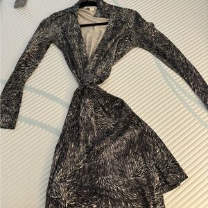 DVF wrap dress